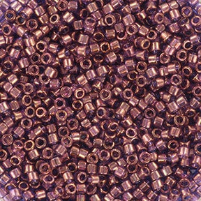 Miyuki Delica Beads, DB 117, Gold Luster Violet, 11/0 - Uniq Perler - 114338