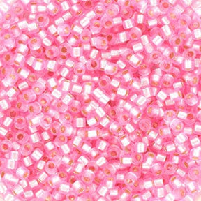 Miyuki Delica Beads, DB 1335, Silverlined Dyed Pink, 11/0 - Uniq Perler - 113336