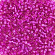 Miyuki Delica Perler, DB 1340, Silverlined Dyed Fuchsia, 11/0 - Uniq Perler - DB - 1340 - 4
