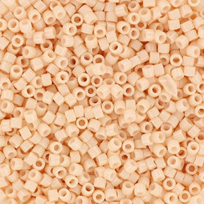 Miyuki Delica Beads, DB 1492 - 1, Opaque Light Peach, 11/0 - Uniq Perler - 5711567