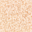 Miyuki Delica Perler, DB 1510, Opaque Matte Bisque White, 11/0 - Uniq Perler - 1244412
