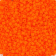 Miyuki Delica Perler, DB 1583, Opaque Matte Mandarin, 11/0 - Uniq Perler - 0001489091