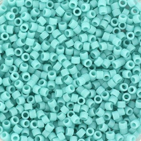 Miyuki Delica Beads, DB 1586, Opaque Matte Sea Opal, 11/0 - Uniq Perler - 113310