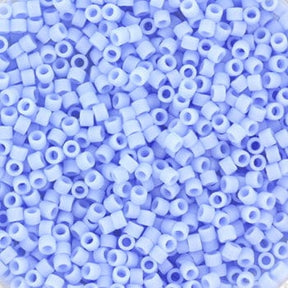 Miyuki Delica Perlen, DB 1587, Opaque Matt Achat Blau, 11/0 - Uniq Perler - 115595