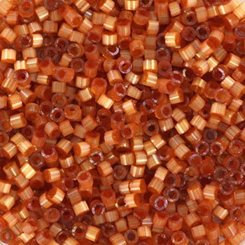 Miyuki Delica Perler – DB 1804, Silk Satin Dyed Topaz (11/0) - Uniq Perler - DB-1804-100