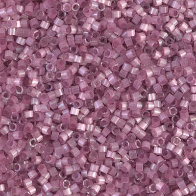 Miyuki Delica Perler, DB 1806, Silk Satin Dyed Orchid Silk, 11/0 - Uniq Perler - 4444975