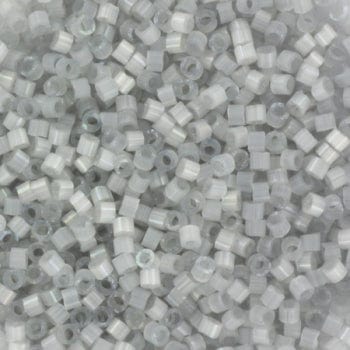 Miyuki Delica Perler, DB 1816, Silk Satin Dyed Shadow Gray, 11/0 - Uniq Perler - 115597