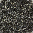 Miyuki Delica Perler – DB 1818, Silk Satin Dyed Rustic Gray (11/0) - Uniq Perler - DB-1818-100