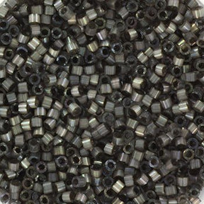 Miyuki Delica Perler – DB 1818, Silk Satin Dyed Rustic Gray (11/0) - Uniq Perler - DB-1818-100