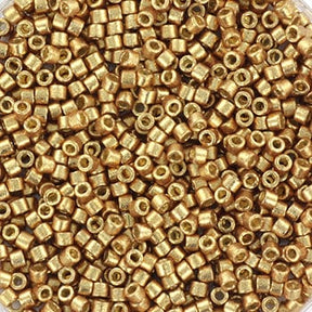Miyuki Delica Beads, DB 1834, Duracoat Galvanized Champagne, 11/0 - Uniq Perler - 113316