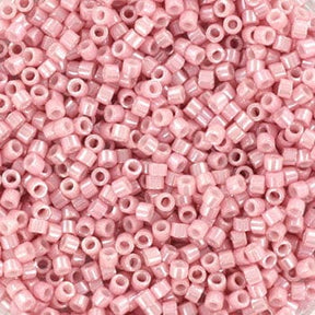 Miyuki Delica Beads, DB 1907, Opaque Luster Rosewater, 11/0 - Uniq Perler - 3331113