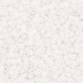 Miyuki Delica Perlen, DB 200, Opaque Weiß, 11/0 - Uniq Perler - 1111490291