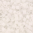Miyuki Delica Perler - DB 200, Opaque White (8/0) - Uniq Perler - 123285