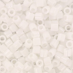 Miyuki Delica Perler - DB 200, Opaque White (8/0) - Uniq Perler - 123285