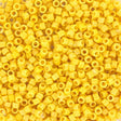 Miyuki Delica Perler, DB 2102, Duracoat Opaque Dyed Banana, 11/0 - Uniq Perler - 112026