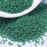 Miyuki Delica Perler, DB 2127, Duracoat Dyed Opaque Spruce, 11/0 - Uniq Perler - 597461