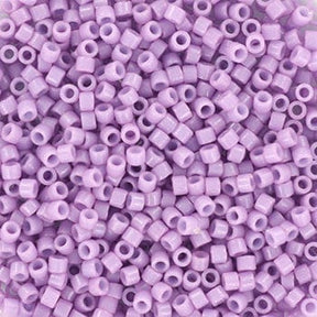 Miyuki Delica Beads, DB 2136, Duracoat Opaque Dyed Crocus, 11/0 - Uniq Perler - 113321
