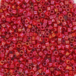 Miyuki Delica Perler, DB 214, Opaque Luster Red, 11/0 - Uniq Perler - 113290
