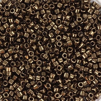Miyuki Delica Perler, DB 22, Metallic Dark Bronze, (11/0) - Uniq Perler - 113287