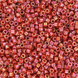 Miyuki Delica Perler, DB 2275, Opaque Glazed Dark Red, 11/0 - Uniq Perler - 511449