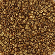 Miyuki Delica Perler, DB 22L, Metallic Light Bronze, 11/0 - Uniq Perler - 114353