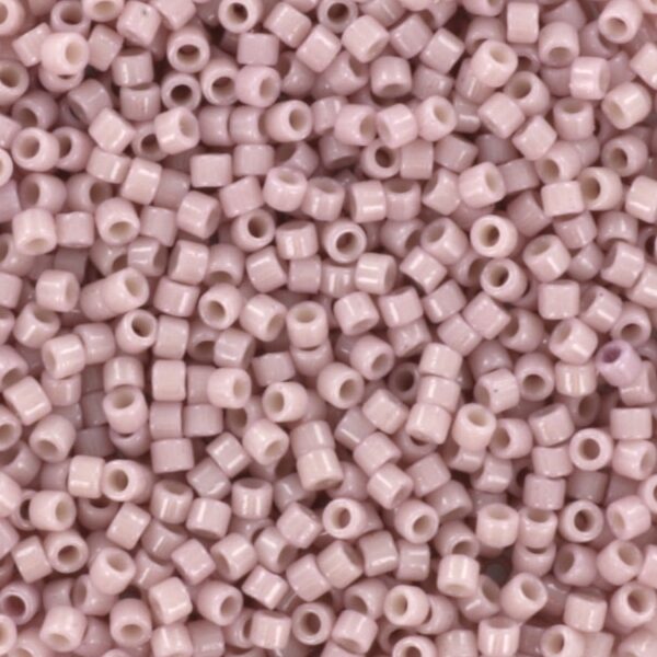 Miyuki Delica Perler, DB 2361, Duracoat Opaque Dyed Soft Baby Pink, (11/0) - Uniq Perler - 995436