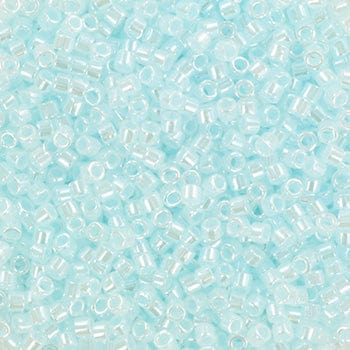 Miyuki Delica Perler - DB 239, Ceylon Light Aqua, 11/0 - Uniq Perler - 112029