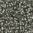 Miyuki Delica Perler, DB 2393, Fancy Lined Silver, 11/0 - Uniq Perler - 115601