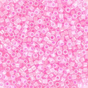 Miyuki Delica Perler, DB 245, Ceylon Cotton Candy Pink, 11/0 - Uniq Perler - 114354