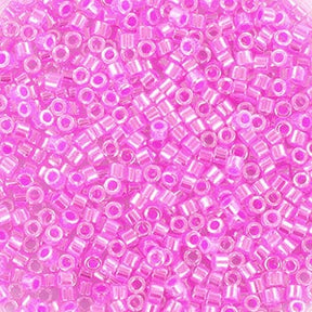 Miyuki Delica Beads, DB 247, Ceylon Hot Pink, 11/0 - Uniq Perler - 114355