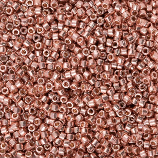 Miyuki Delica Perler, DB 2503, Duracoat Galvanized Rose Gold, 11/0 - Uniq Perler - 112030