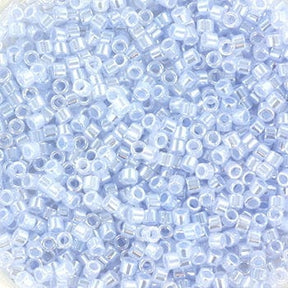 Miyuki Delica Beads, DB 257, Ceylon Sky Blue, 11/0 - Uniq Perler - 34674