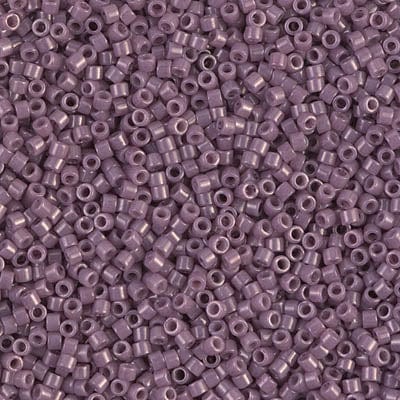 Miyuki Delica Perler, DB 265, Opaque Luster Mauve, 11/0 - Uniq Perler - 111463