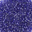 Miyuki Delica Perler, DB 277, Transparant Luster Cobalt, 11/0 - Uniq Perler - 115589