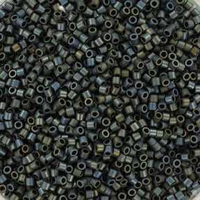 Miyuki Delica Perlen, DB 307, Metallic Mattes Silber Grau, 11/0 - Uniq Perler - 283838