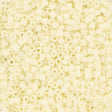 Miyuki Delica Perler, DB 352, Opaque Matte Cream, 11/0 - Uniq Perler - 112032