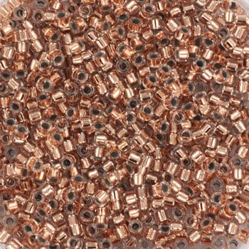 Miyuki Delica Perler, DB 37, Copper Lined Crystal, 11/0 - Uniq Perler - 114359