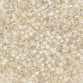 Miyuki Delica Perlen, DB 41, Silverlined Kristall, 11/0 - Uniq Perler - 114360
