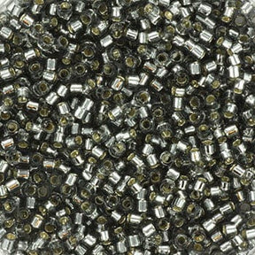 Miyuki Delica Pärlor, DB 48, Silverlined Ljusgrå, (11/0) - Uniq Perler - 113295
