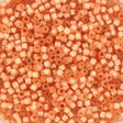 Miyuki Delica Perler, DB 622, Silverlined Dyed Peach Alabaster, 11/0 - Uniq Perler - 114362