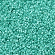Miyuki Delica Perler, DB 627, Dyed Aqua Green Silver Lined Alabaster, 11/0 - Uniq Perler - 249348