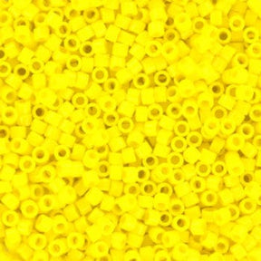 Miyuki Delica Perlen, DB 721, Opaque Gelb, 11/0 - Uniq Perler - 5111454