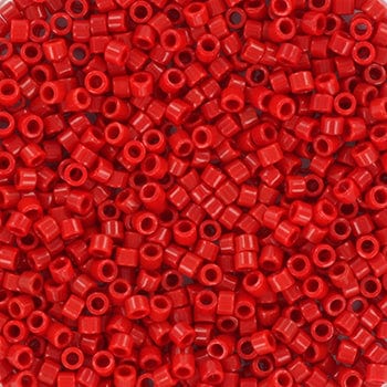 Miyuki Delica Perler - DB 723, Opaque Red, 11/0 - Uniq Perler - 113598