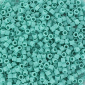 Miyuki Delica Perlen, DB 729, Opaque Türkisgrün, 11/0 - Uniq Perler - 690764