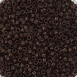 Miyuki Delica Perler, DB 734, Opaque Chocolate, 11/0 - Uniq Perler - 734734
