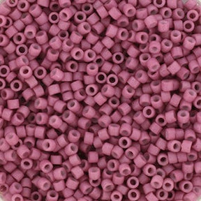 Miyuki Delica Beads, DB 800, Opaque Sf Dyed Antique Rose, 11/0 - Uniq Perler - 114370
