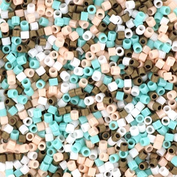 Miyuki Delica Perler, DB MIX 01, Ibiza, 15/0 - Uniq Perler - 1230835