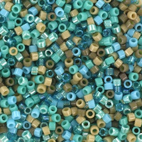 Miyuki Delica Perler, DB MIX 26, Tropical Beach, 11/0 - Uniq Perler - 5384032