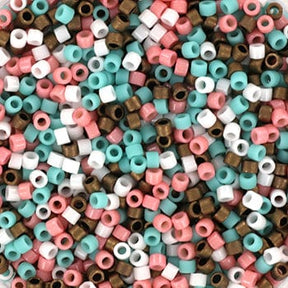 Miyuki Delica Beads – DB MIX 63, Ibiza Spring, 11/0 - Uniq Perler - 6535473