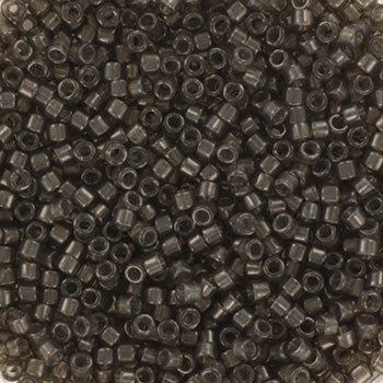 Miyuki Delica Perler DB1319 – Transparent Farget Kull (11/0) - Uniq Perler - 